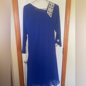 1pc Shirt Only Long kurta pakistani indian frock gown